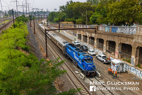 NJT Atlantic City Line, NJTR 4208, Philadelphia, Pennsylvania