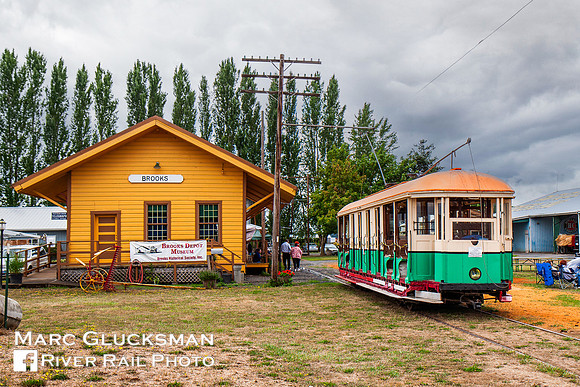 Sydney 1187, Oregon Electric Railway Museum, Brooks, Oregon