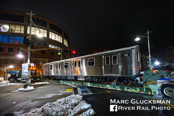 MTA Staten Island Railway 153 R-211S, Yonkers, New York