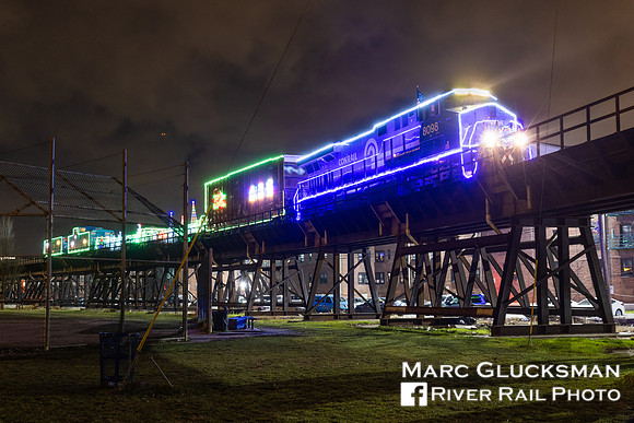 Conrail Annual Holiday Train 2023, Jersey City, New Jersey