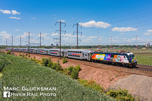 NJTR 4609 (Ride With Pride), North Bergen, New Jersey