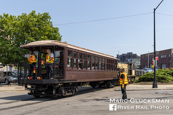 MTA NYCT Subway BRT BU Elevated Car 1273, South Brooklyn Railway, Brooklyn, New York