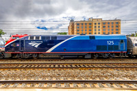 Amtrak 54, AMTK 125, Mamaroneck, New York