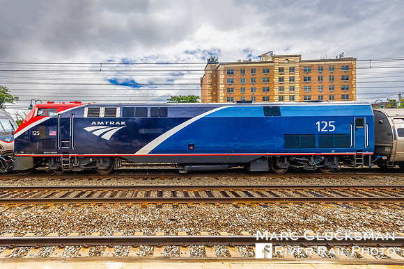 Amtrak 54, AMTK 125, Mamaroneck, New York