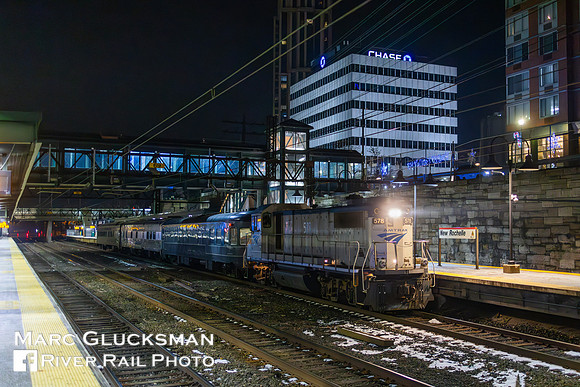 Amtrak MNR URHS Car Move, New Rochelle, New York