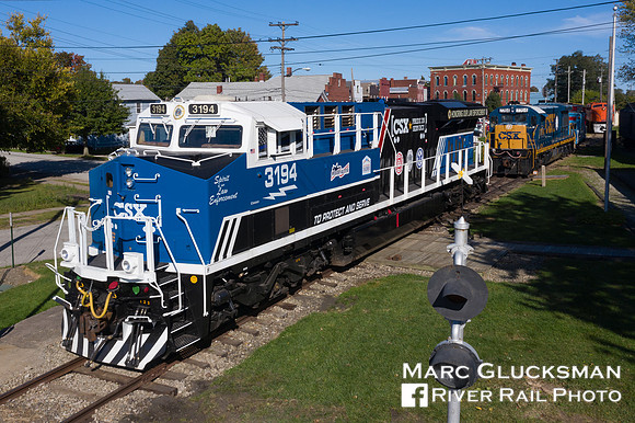 CSX 3194, Spirit Of Our Law Enforcement, Lake Shore Railway Museum, North East, Pennsylvania
