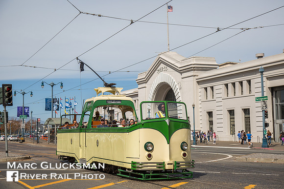 Blackpool 233 "Boat Tram", Market Street Railway, San Francisco, California