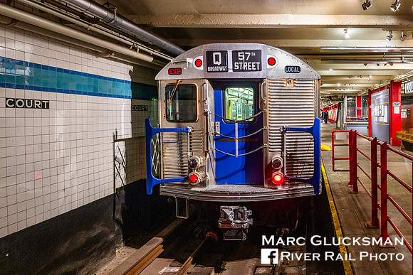 MTA NYCT Subway R-32 3360, Transit Museum, Brooklyn, New York