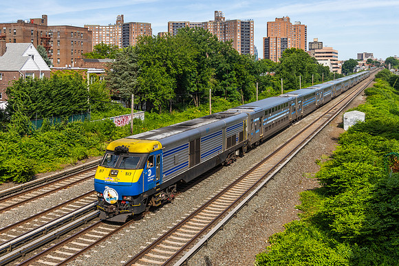 LIRR Train 16 Cannonball, LI 514, Forest Hills, Queens, New York