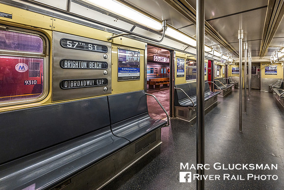 MTA NYCT Subway R-32 3360, Transit Museum, Brooklyn, New York
