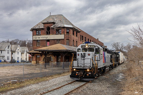 MNJ CH-1, NJTR 4301, O&W Station, Middletown, New York
