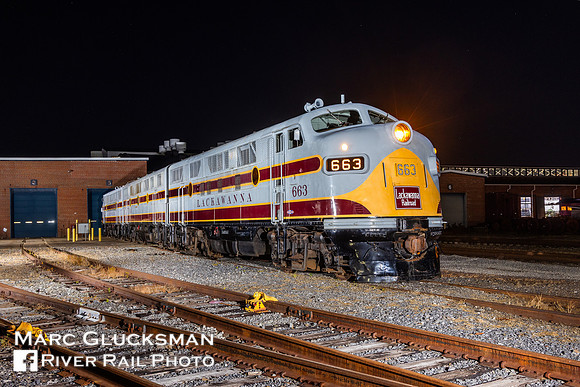 DLW 663, Steamtown NHS, Scranton, Pennsylvania