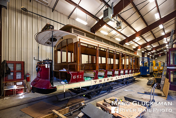 TARS 651, Electric City Trolley Museum, Scranton, Pennsylvania
