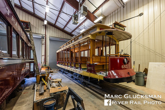 TARS 651, Electric City Trolley Museum, Scranton, Pennsylvania