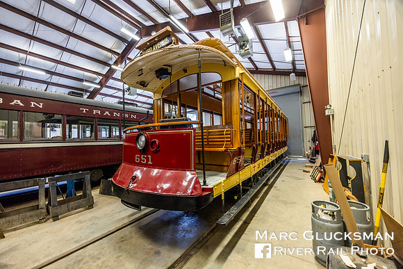 TARS 651, Electric City Trolley Museum, Scranton, Pennsylvania