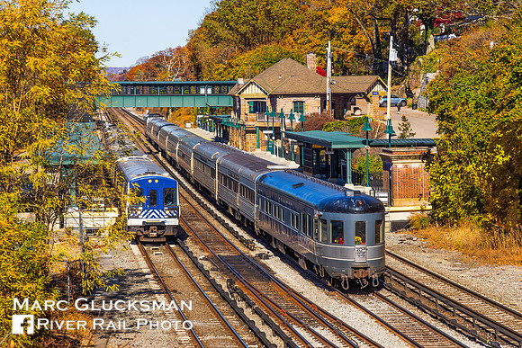 Amtrak Train 233, URHS NYC "Hickory Creek", Philipse Manor, New York