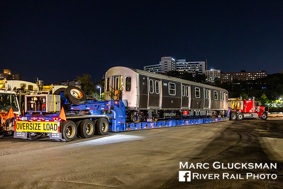 MTA NYCT Subway R211A Option Car Delivery, New York, New York