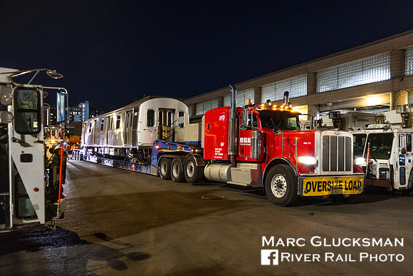 MTA NYCT Subway R211A Option Car Delivery, New York, New York