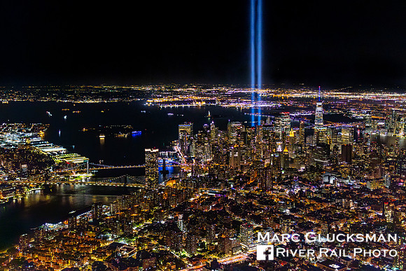 911 Tribute In Light, Freedom Tower, New York, New York