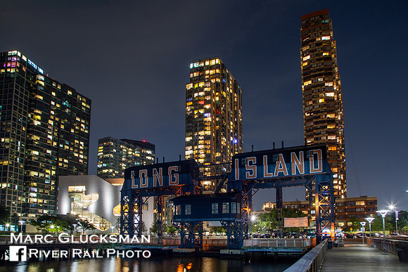 911 Tribute In Light, Gantry State Park Long Island City, New York