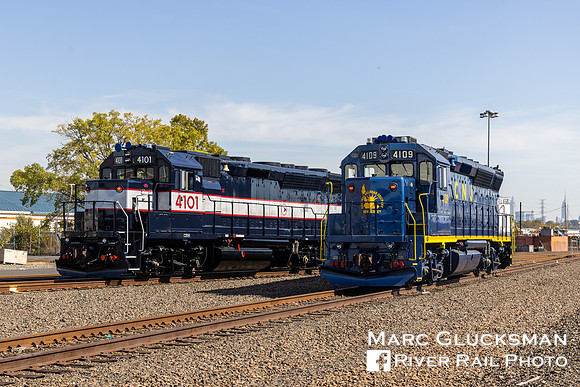 NJTR 4101 and 4109, Meadowlands Maintenance Complex, Kearny, New Jersey