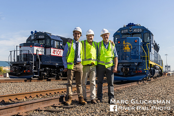 NJTR 4101 and 4109, Meadowlands Maintenance Complex, Kearny, New Jersey