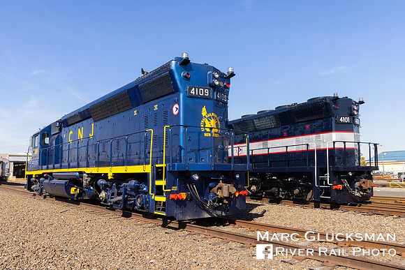 NJTR 4101 and 4109, Meadowlands Maintenance Complex, Kearny, New Jersey