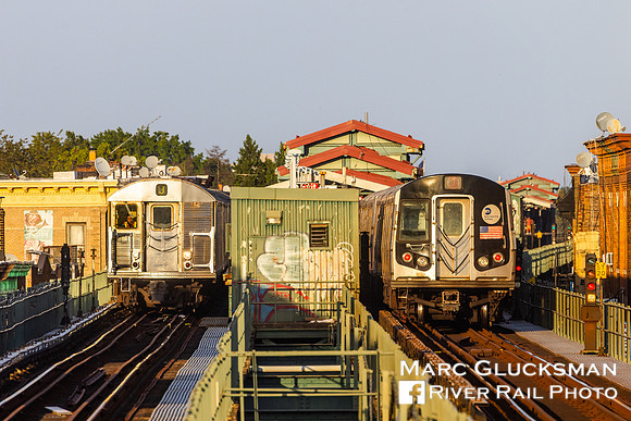 MTA NYCT Subway, Norwood Avenue, Cypress Hills, Brooklyn, New York