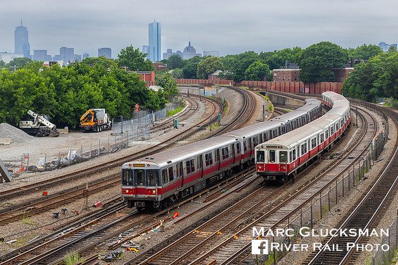 MBTA Red Line 01617/01853, Columbia Road, JFK/UMass, Boston, Massachusetts