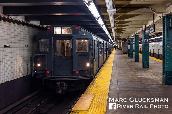 MTA NYCT Subway/NYTM, NYCT 103, 175 Street, New York, New York