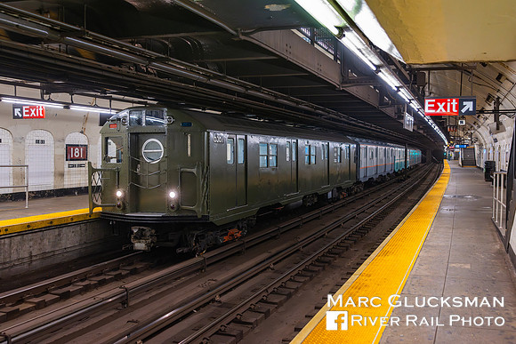 MTA NYCT Subway/NYTM, NYCT 6387, 181 Street New York, New York