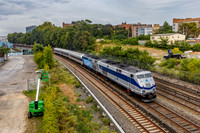 MTA Metro-North Railroad Inspection Cars, MNCW 203-214, Ludlow, Yonkers, New York