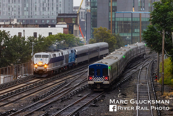 MTA Metro-North Railroad Inspection Cars, MNCW 203-214, Mott Haven, Bronx, New York