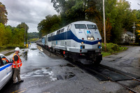 MTA Metro-North Railroad Inspection Cars, MNCW 203-214, Brewster, New York