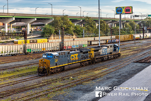 CSX 701 CSXT 7380 475, Oak Point Yard, Bronx, New York
