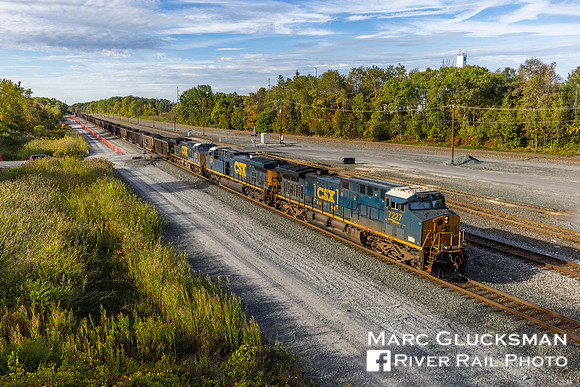CSX C726 CSXT 7227 7090 7290, Feura Bush, New York