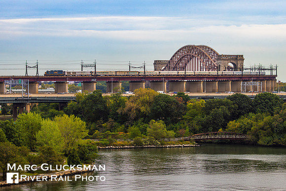 BNSF OCS, Hell Gate Bridge, New York, New York