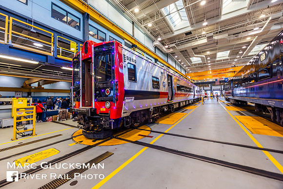 MNR 2025 Open House, MNCW 9260 5010 Laser Train, New Haven, Connecticut