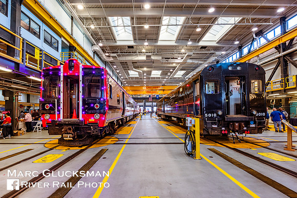 MNR 2025 Open House, MNCW 9260 5010 Laser Train, New Haven, Connecticut