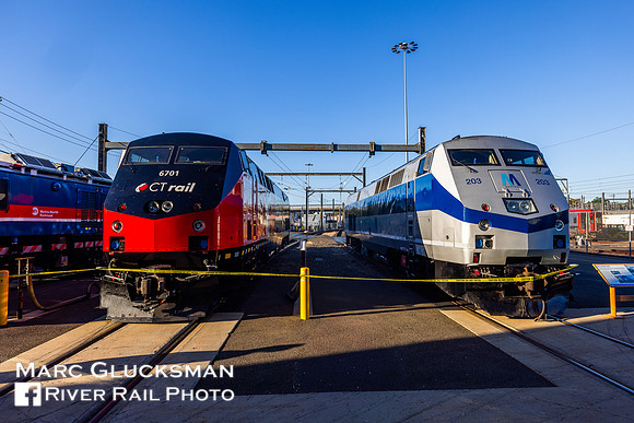 MNR 2025 Open House, MNCW 222 CTDX 6701, New Haven, Connecticut