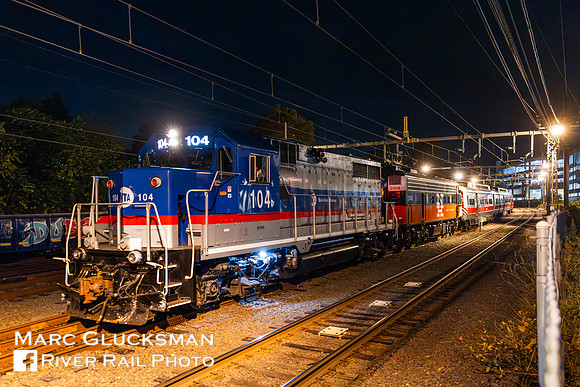MNCW 104, MNR Dock Yard, Norwalk, Connecticut