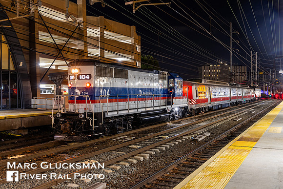 DRM MNCW 104 8707, South Norwalk,Station Norwalk, Connecticut