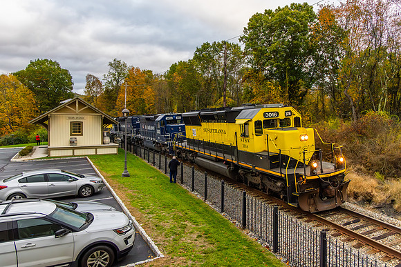 NYSW SU99 NYSW 3016 MEC 3403 3402 NYSW 3018, Sparta, New Jersey