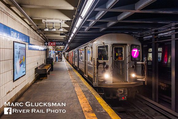 MTA NYCT Subway, NYCT 1954, Grand Street, New York, New York