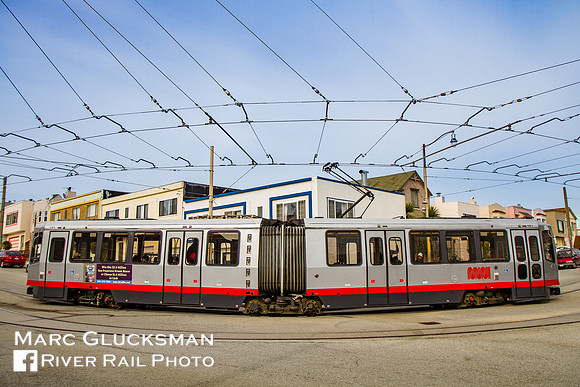 SFMTA LRV, San Franciso, California