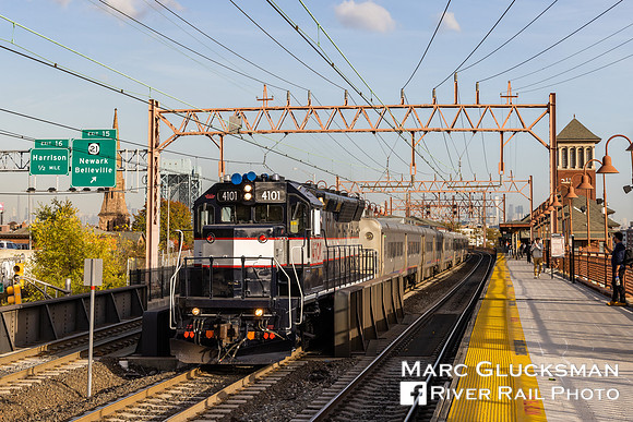 NJTR 4101, Newark Broad Street, New Jersey