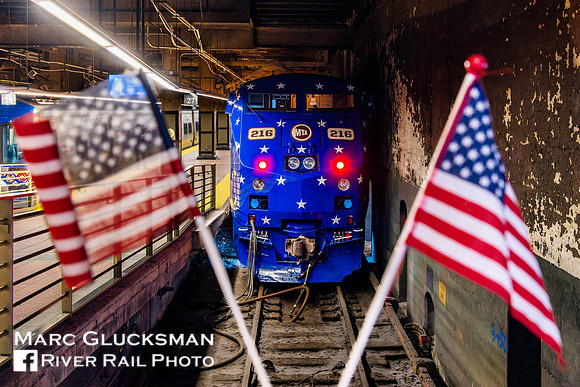 MTA Metro-North Railroad MNCW 216 (Veterans), Grand Central Terminal, New York, New York