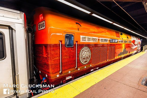 MTA Metro-North Railroad MNCW 216 (Veterans), Grand Central Terminal, New York, New York