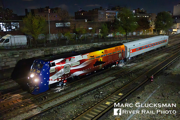 MTA Metro-North Railroad MNCW 216 (Veterans), Mott Haven, Bronx, New York