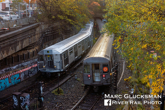 MTA NYCT Subway, R-32 "Museum Train", Near 9 Avenue, Brooklyn, New York